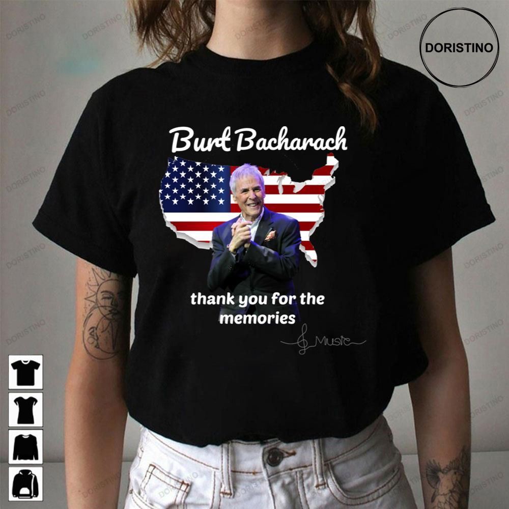 Thank You For The Memories 1928 2023 Burt Bacharach Awesome Shirts